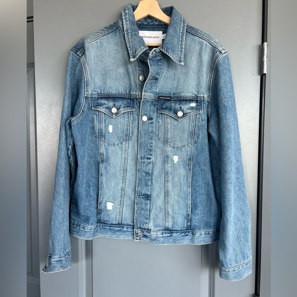 Calvin Klein Denim Jacket size Men’s Large